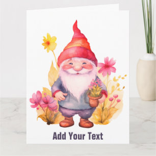 Tarjeta de felicitación plegada