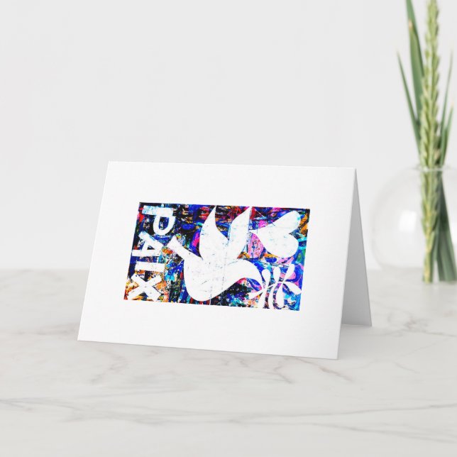 Tarjeta de felicitación plegada (Anverso)