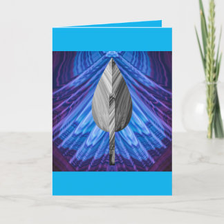 Tarjeta de felicitación plegada