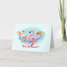 Tarjeta de felicitación plegada