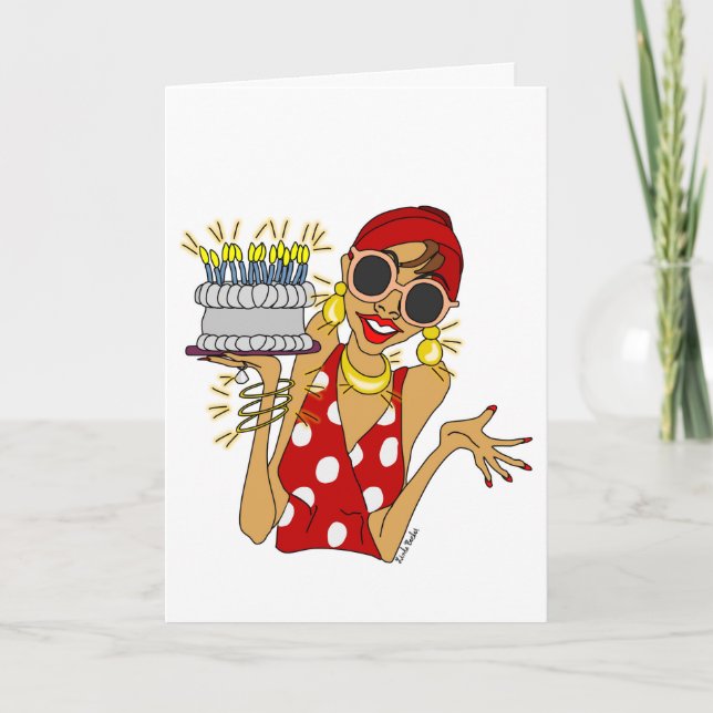 Tarjeta de felicitación plegada (Anverso)