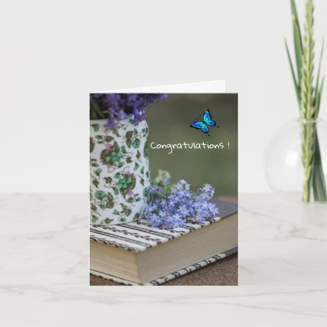 Tarjeta de felicitación plegada (Anverso)