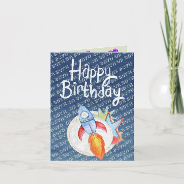 Tarjeta de felicitación plegada (Anverso)