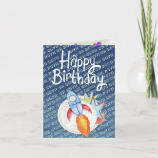 Tarjeta de felicitación plegada
