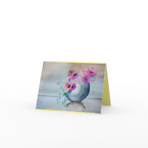 Tarjeta de felicitación plegada