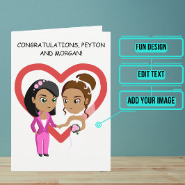 Tarjeta de felicitación plegada