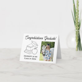Tarjeta de felicitación plegada