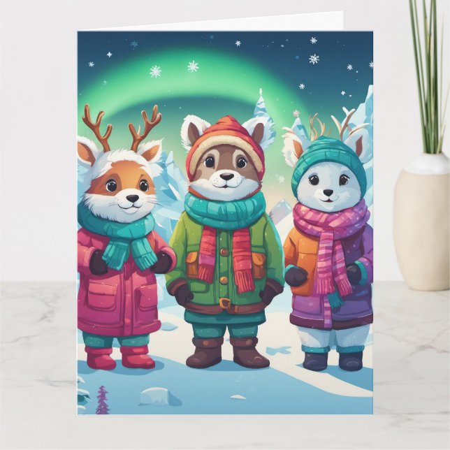 Tarjeta de felicitación plegada (Anverso)