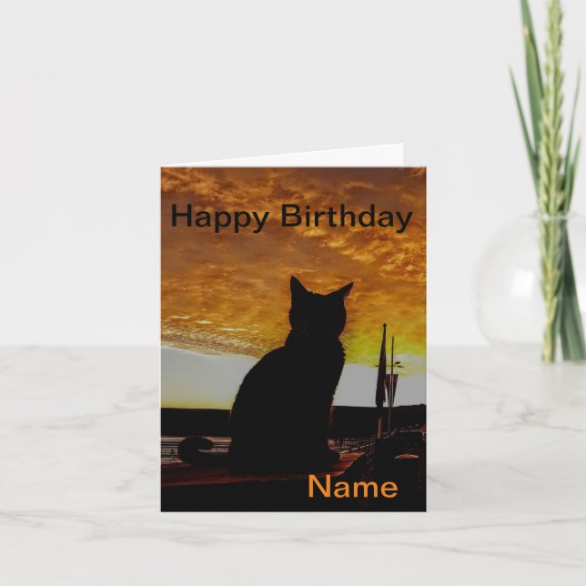 Tarjeta de felicitación plegada (Anverso)