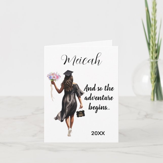 Tarjeta de felicitación plegada (Anverso)