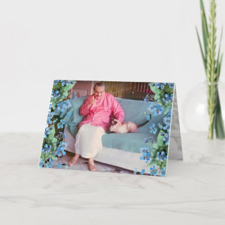 Tarjeta de felicitación plegada