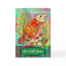 Tarjeta de felicitación plegada