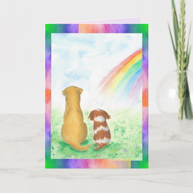 Tarjeta de felicitación plegada (Anverso)