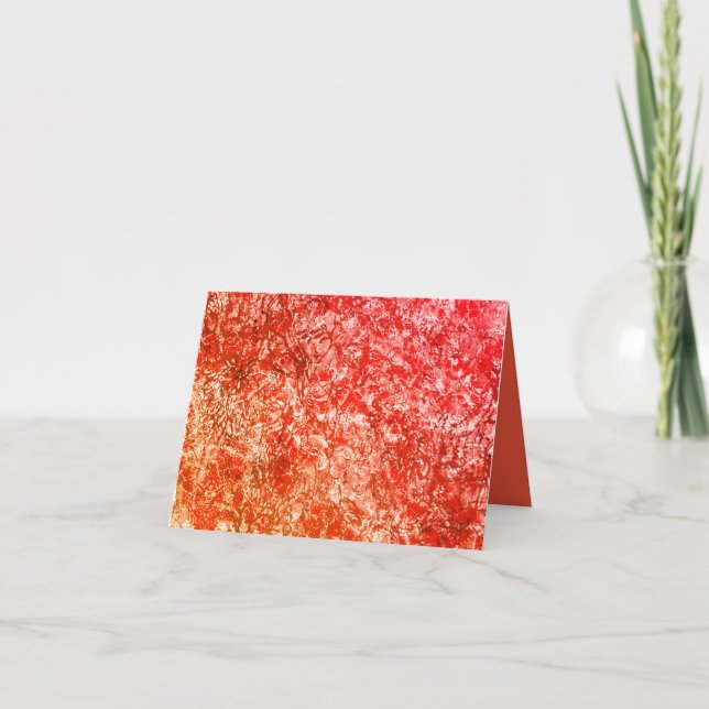 Tarjeta de felicitación plegada (Anverso)