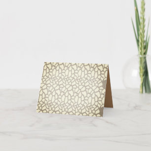 Tarjeta de felicitación plegada