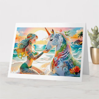 Tarjeta de felicitación plegada