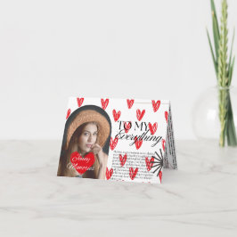 Tarjeta de felicitación plegada