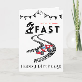 Tarjeta de felicitación plegada