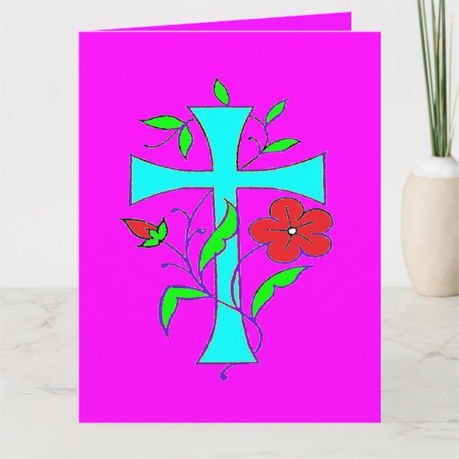 Tarjeta de felicitación plegada (Anverso)