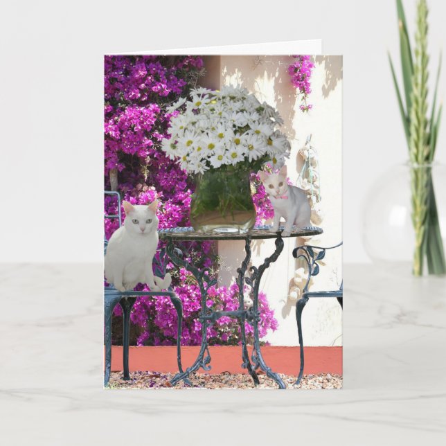 Tarjeta de felicitación plegada (Anverso)