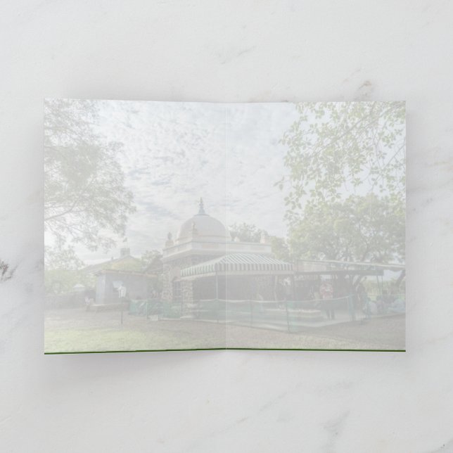 Tarjeta de felicitación plegada (Interior)