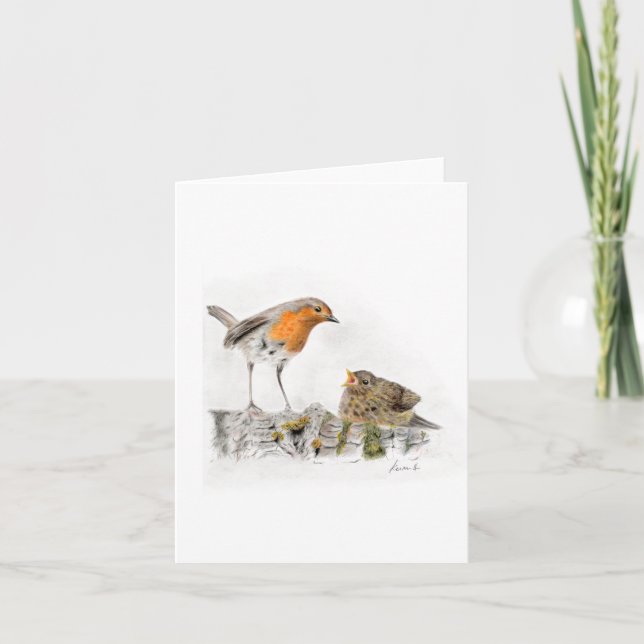 Tarjeta de felicitación plegada (Anverso)