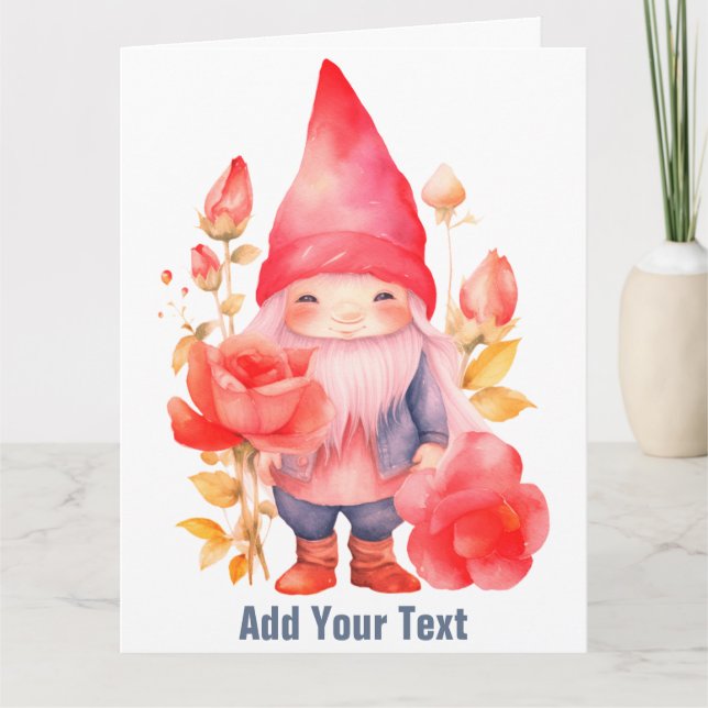 Tarjeta de felicitación plegada (Anverso)