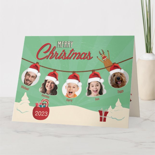 Tarjeta de felicitación plegada (Anverso)