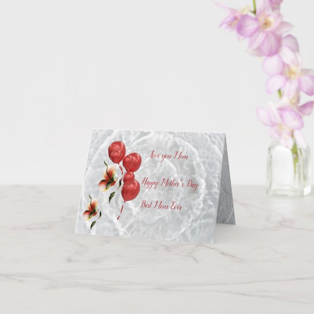 Tarjeta de felicitación plegada (Orquídea)