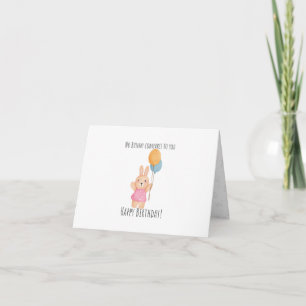 Tarjeta de felicitación plegada