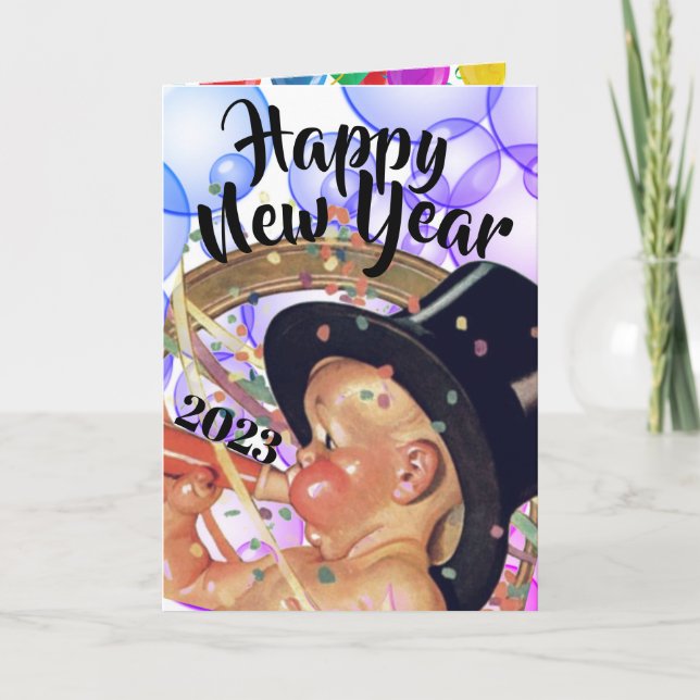 Tarjeta de felicitación plegada (Anverso)