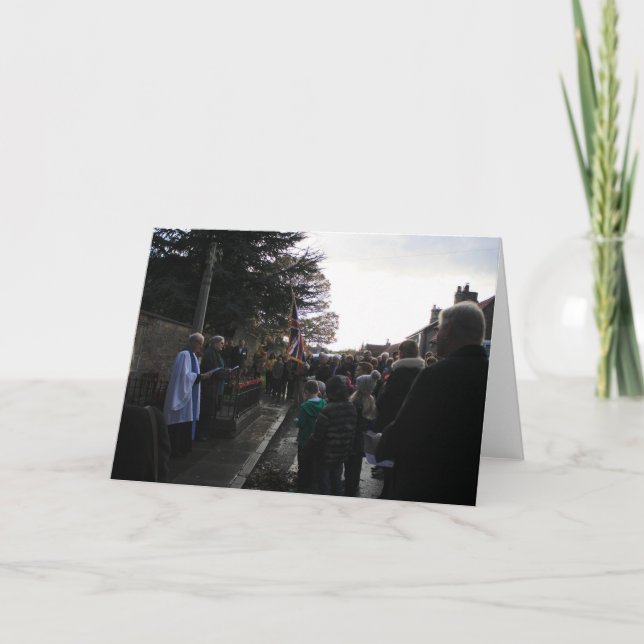 Tarjeta de felicitación plegada (Anverso)