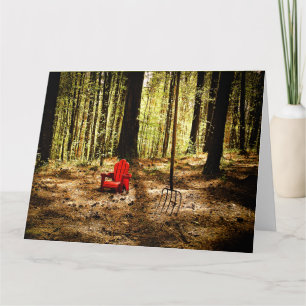 Tarjeta de felicitación plegada BABY REDNECK