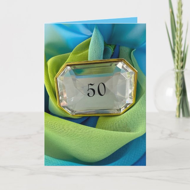 Tarjeta de felicitación plegada BIRTHDAY nombre pe (Anverso)