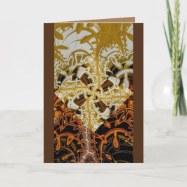 Tarjeta de felicitación plegada - Colección de pla