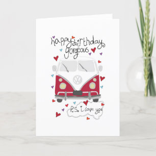 Tarjeta de felicitación plegada de 10,2 cm x 14,2 
