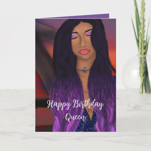 Tarjeta de felicitación plegada de 4" x 5,6" (Anverso)