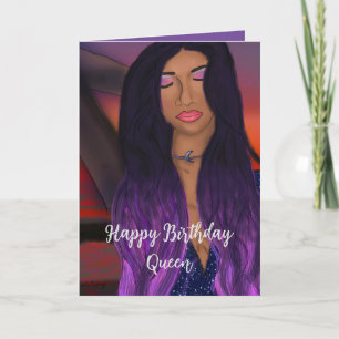 Tarjeta de felicitación plegada de 4" x 5,6"