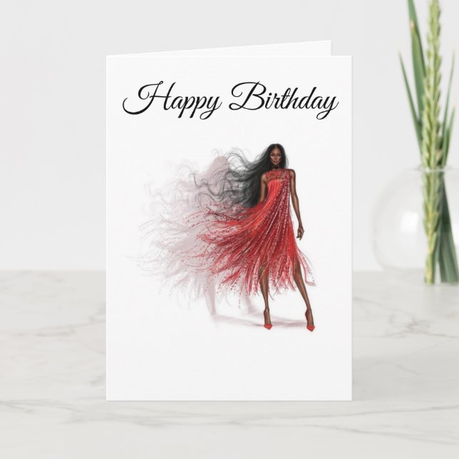 Tarjeta de felicitación plegada de 4" x 5,6" peque (Anverso)