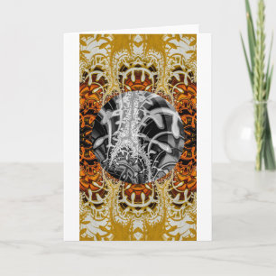 Tarjeta de felicitación plegada de 5"x7"