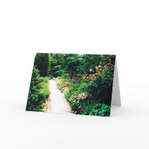 Tarjeta de felicitación plegada de 5" x 7"