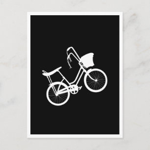Tarjeta de felicitación plegada de 80's Wheelie (W