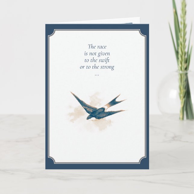 Tarjeta de felicitación plegada de aniversario (Anverso)