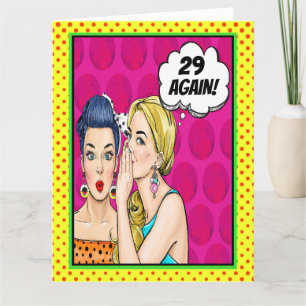 Tarjeta de felicitación plegada de cumpleaños - Ve