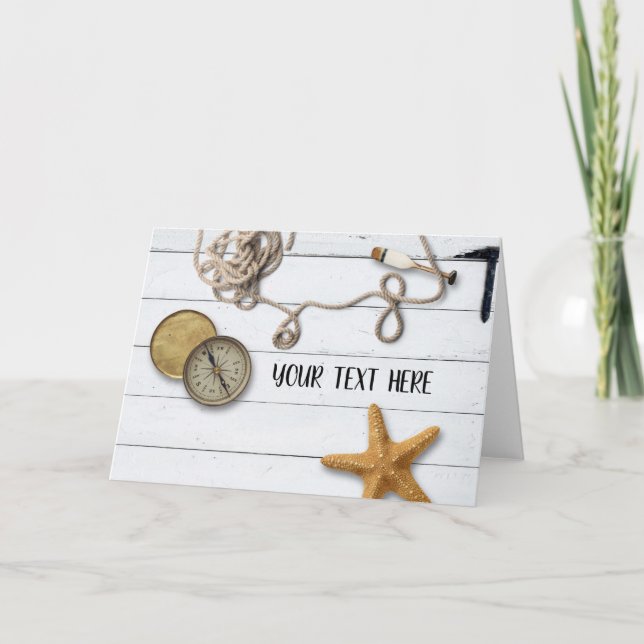 Tarjeta de felicitación plegada de la casa de play (Anverso)