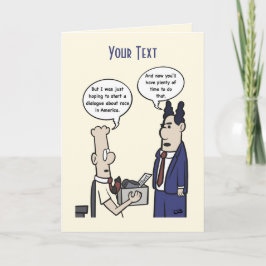 Tarjeta de felicitación plegada del Personalizado 