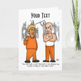 Tarjeta de felicitación plegada del Trumper antidi