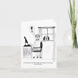 Tarjeta de felicitación plegada (en blanco dentro)