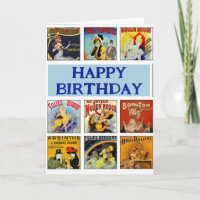 Tarjeta de felicitación plegada estándar de 12,7 c