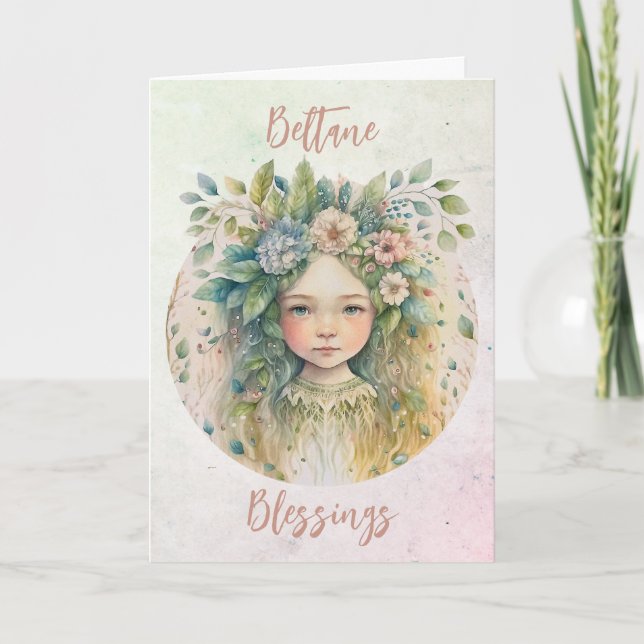 Tarjeta de felicitación plegada estándar de 12,7 c (Anverso)